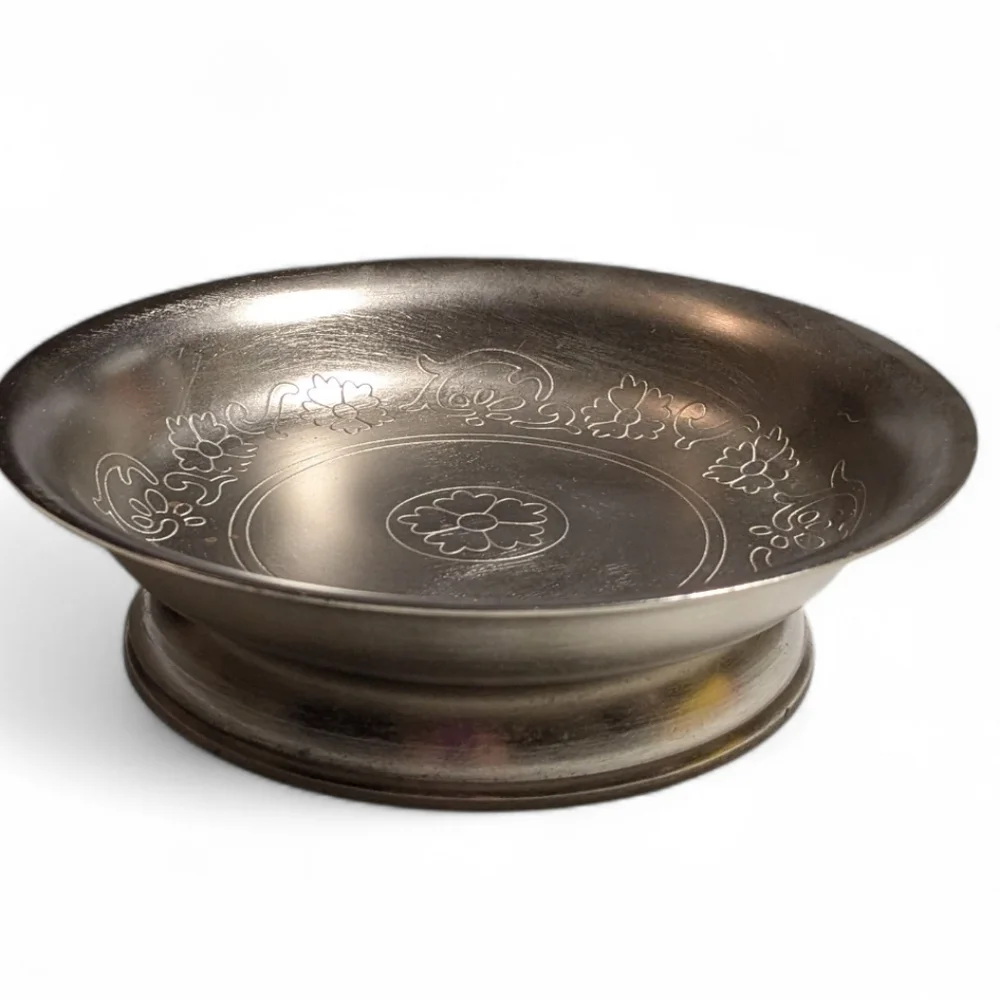 Laura Ashley Silver Decorative Candle Holder